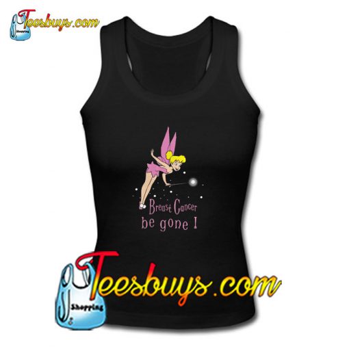 Tinkerbell Breast Cancer Be Gone Tank top Pj