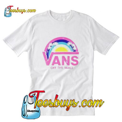 Vans Off the wall rainbow palms T-Shirt Pj