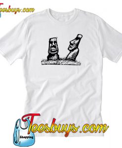 Easter Island Statues T-shirt-SL