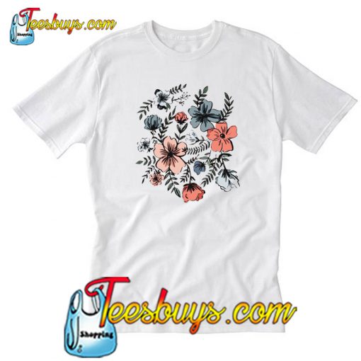 Flower Art T Shirt -SL