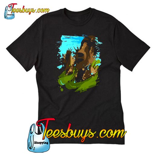 Moai Statue Easter Island T-shirt-SL