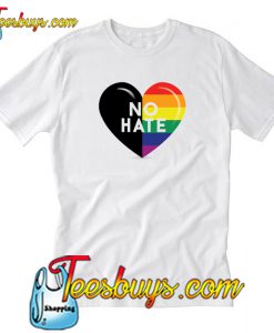 No Hate LGBT T Shirt-SL