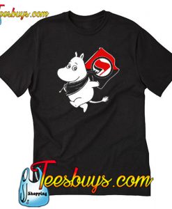 Antifa Moomin Anti-Fascist T-Shirt-SL