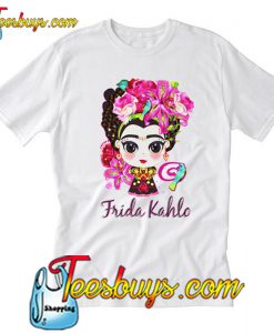 Frida Kahlo White T Shirt-SL