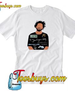 J Cole 4 Your Eyez Only T-Shirt-SL