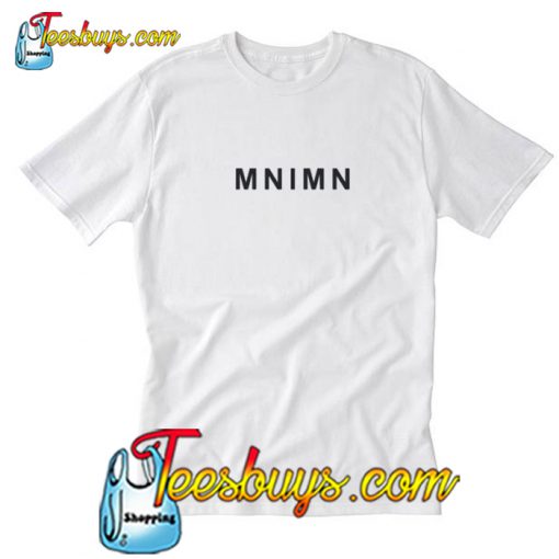 MNIMN Pusha T T-Shirt-SL