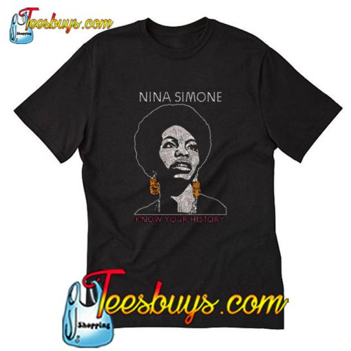 Nina Simone Afrocentric T-Shirt-SL