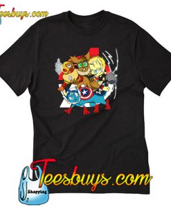 Pokemon Eeveelutions Avengers T Shirt-SL