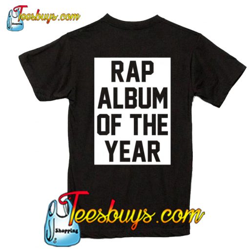 RAP Album Of The Yeat T shirt Back-SL