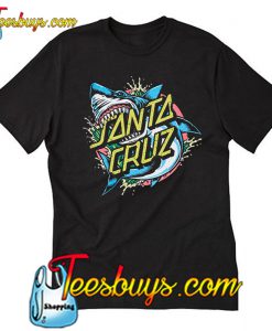 Santa Cruz Shark Dot T Shirt-SL