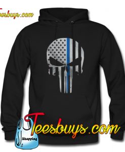 The Punisher Inspiration Flag USA Hoodie-SL