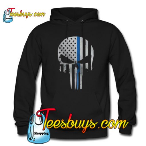 The Punisher Inspiration Flag USA Hoodie-SL