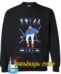 1-800 Hotline Bling Ugly Christmas Drake Sweatshirt NT