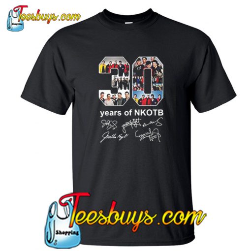 30 Years New Kids on The Block T-Shirt NT