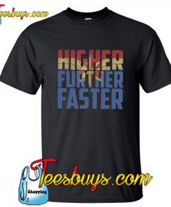 Captain Marvel Higher Further Faster Marvel Comic T-Shirt NT