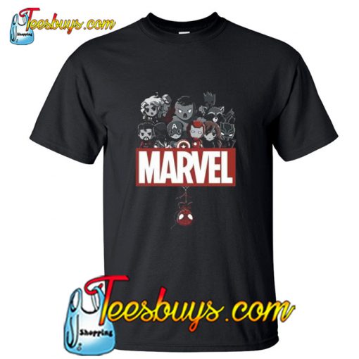 Cartoon Marvel All Characters T-Shirt NT