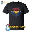 Marvel Captain Marvel Higher Further Faster Star T-Shirt NT