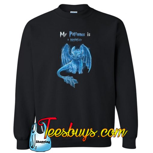 My Patronus is a Night Fury Toothless Sweatshirt NT