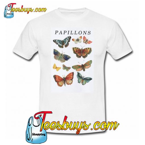 Papillons Butterfly Vintage T-Shirt NT