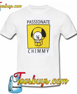 Passionate Chimmy Bt21 Uniqlo T-Shirt Passionate Chimmy Bt21 Uniqlo T-Shirt NT