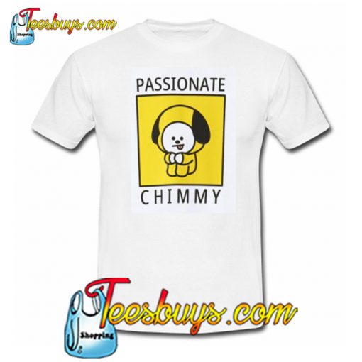 Passionate Chimmy Bt21 Uniqlo T-Shirt Passionate Chimmy Bt21 Uniqlo T-Shirt NT