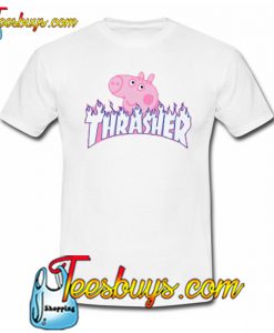 Peppa Pig X Thrasher Parody T-Shirt NT