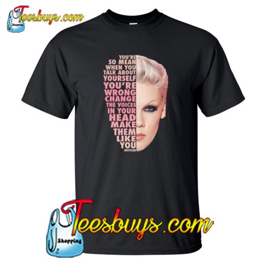 Pink Fuckin’ Perfect lyrics T-Shirt NT