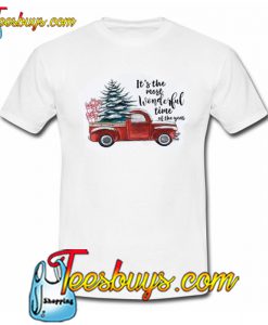 Red Truck Christmas T-Shirt NT