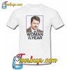 Ron Swanson Woman of the Year Parks and Recreation T-Shirt NT