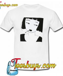 Smoking Girl T-Shirt NT