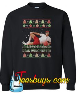 Supernatural Dean Winchester Christmas Sweatshirt NT