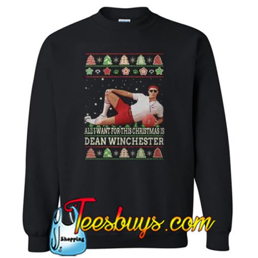Supernatural Dean Winchester Christmas Sweatshirt NT