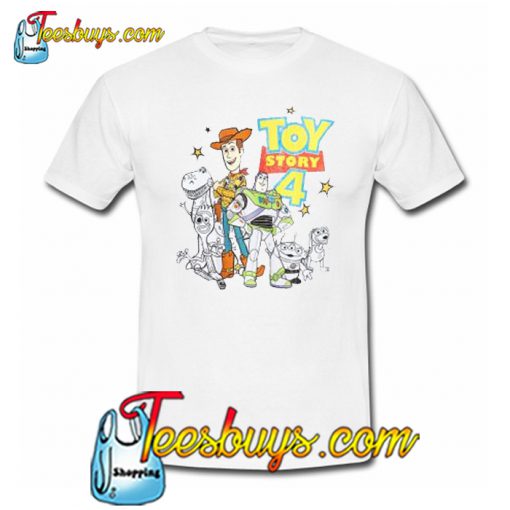 Toy Story 4 Characters T-Shirt NT