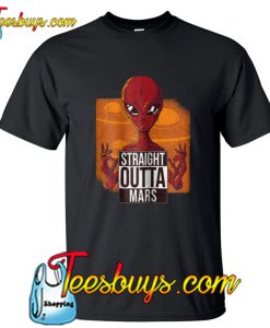 Alien Deadpool Straight Outta Mars T-Shirt NT