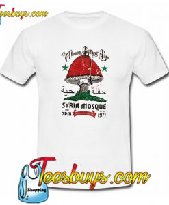 Allman Brothers Band Syria Mosque 1971 T-Shirt NT