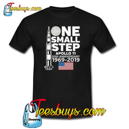 Apollo 11 One Small Step Moon Landing T-Shirt NT