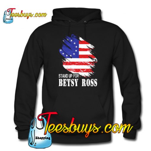 Betsy Ross Flag Vintage America Hoodie NT