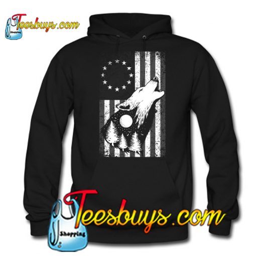 Distressed Betsy Ross Flag T-shirt Hoodie NT