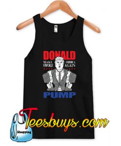 Donald Pump Shirt Trump Make America Swole Again Tank Top NT