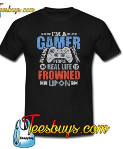 Gamers Gift I'm a Gamer Video Games Player T-Shirt NT