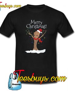 Groot Merry Christmas T-Shirt NT