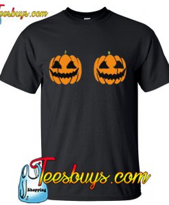 Halloween Pumpkin Boobs T-Shirt NT