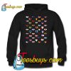 International World Flags T-shirt Flags World Map Hoodie NT