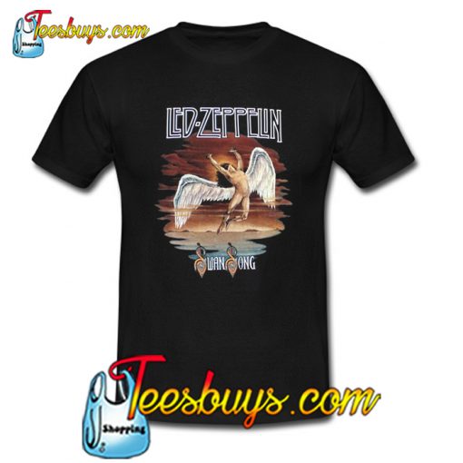 Led Zeppelin Swan Song 1973 Tour T-Shirt NT