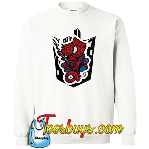 Spider Man Cute Cat Trending Sweatshirt NT