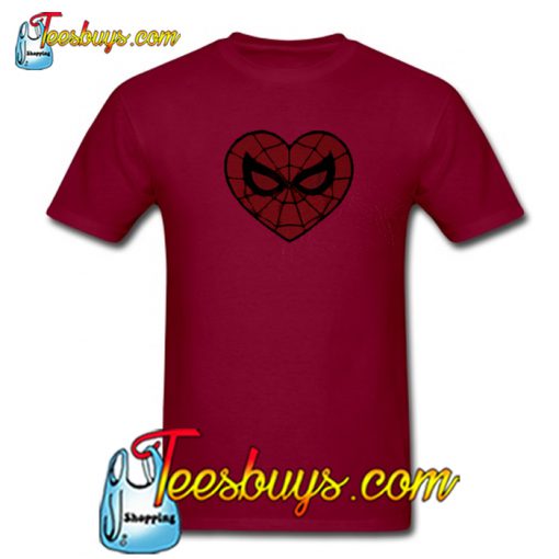 Spiderman heart Trending T Shirt NTSpiderman heart Trending T Shirt NT