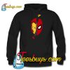 Spidey Ironman Face Homecoming Hoodie NT