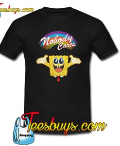 SpongeBob Nobody Cares Trending t Shirt NT