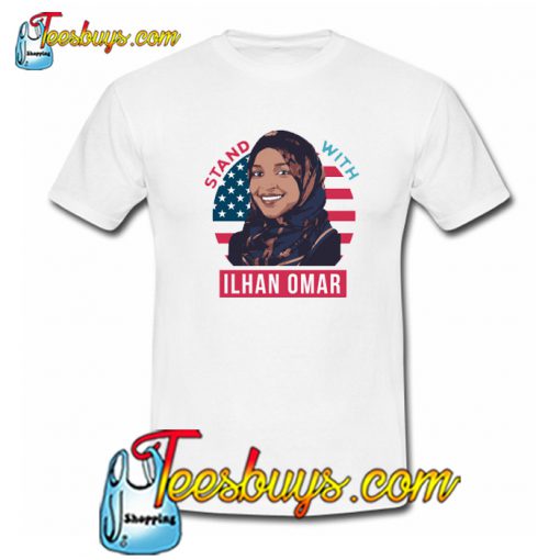 Stand With Ilhan Omar T-Shirt NT