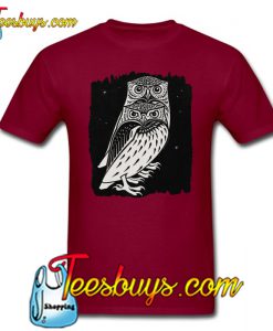 Two Hoot Owls On A Moonless Night T-Shirt NT